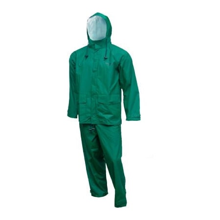 Tingley Tingley S66218 Storm-Champ 2 Pc Suit, Forest Green, Attached Hood, Medium S66218.MD